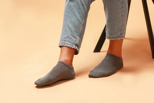 Набор коротких носков бесшовные дымящийся бамбук качественные ORGANIC bamboo JILL ANTONY 6, 42-43 - фото 3