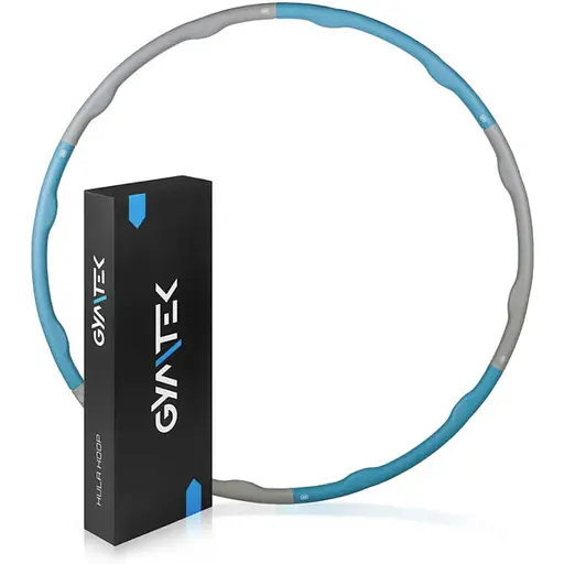 Хулахуп Gymtek з масажером 100см синьо-сірий - фото 4