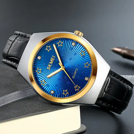 Наручний годинник жіночий 2058BU Blue Skmei acs0030340 - фото 4