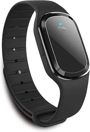 Wskvlcg Ультразвуковий годинник з репелентом від комарів, USB-перезаряджуваний браслет проти комарів, що підходить для дорослих