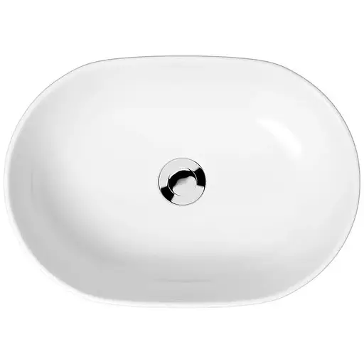 Умивальник на стільницю овальний Cersanit Moduo 50 K116-049 - фото 1
