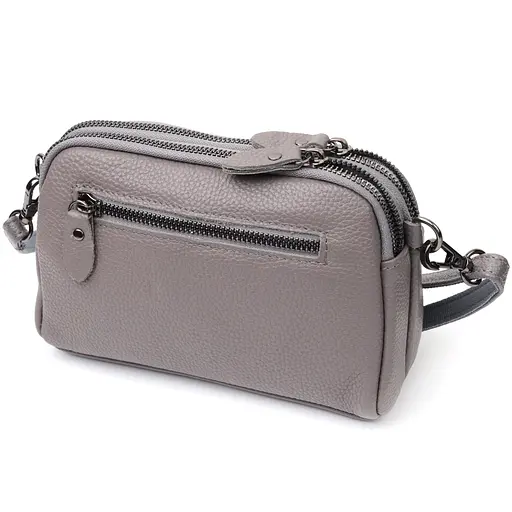 Сумка женская Vintage на два отделения из натуральной кожи 19х12.5х6.5 см sum0029027 - фото 2