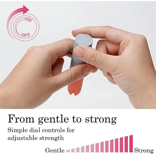 Вибратор-помада Iroha Stick White - фото 4