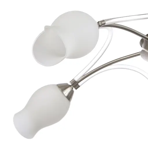 Люстра стельова Brille класична E14 60W CH (KL-53C/5) - фото 3