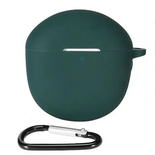 Чохол-накладка DK Silicone Candy Friendly з карабіном для Realme Buds Air 2 (011383) (green) - фото 2
