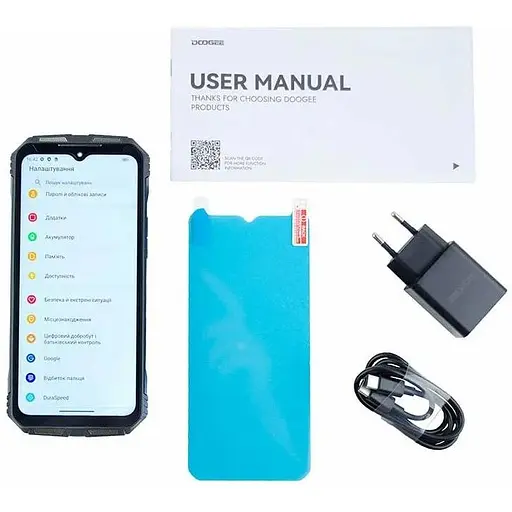 Смартфон Doogee S Cyber Pro 12/512GB Icy Silver (Global Version) - фото 3