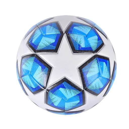 М'яч футбольний "Extreme motion" Bambi FB2206 розмір № 5 Синій - фото 1