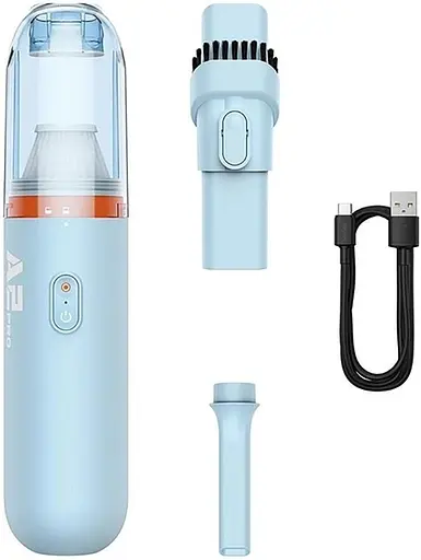 Портативний акумуляторний пилосос для авто Baseus A2 Pro Car Vacuum Cleaner (6000pa) синій - фото 5