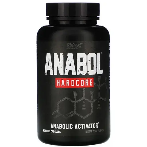 Активатор м`язевого зростання Nutrex Research Anabol Hardcore 60 капсул - фото 1