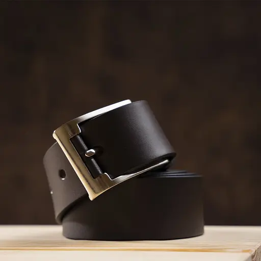 Ремінь шкіряний Grande Pelle чоловічий 120х3,5 см acs0015144 - фото 4