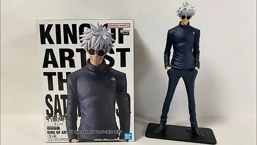 Коллекционная фигурка Bandai Spirits King of Artist Jujutsu Kaisen Satoru Gojo Магическая битва Сатору Годжо - фото 3