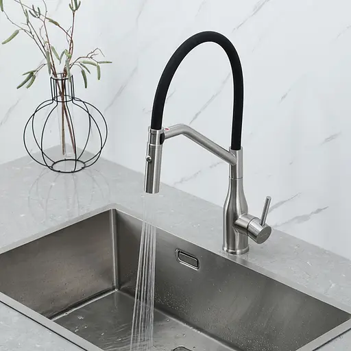 Смеситель для кухни Gappo с гибким изливом G4098-15 - фото 3