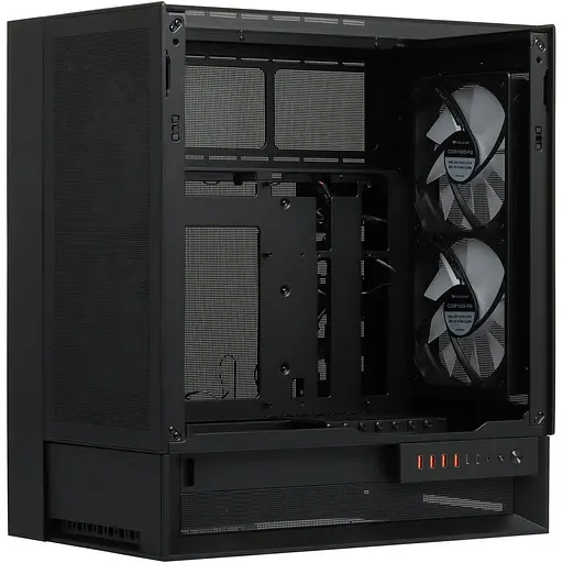 Корпус Cougar OmnyX RGB с закаленным стеклом без блока питания, белый (OMNY X RGB) - фото 6