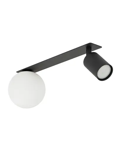 Світильник поворотний, спот TK Lighting 10927 Vox GU10+G9 2x10W+8W IP20 чорний - фото 1