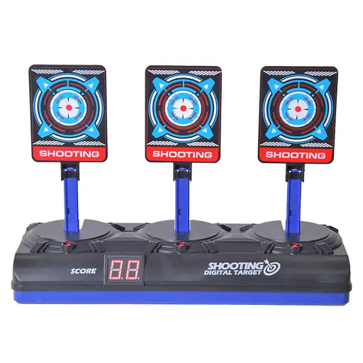 Мишень музыкальная 789-6 табло со счетом, на батарейках, в коробке (6965176300016) - фото 2