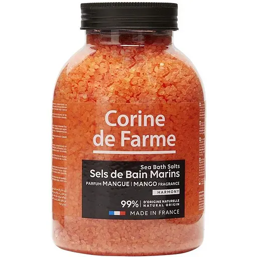 Морська сіль для ванн Corine de Farme манго 1.3 кг