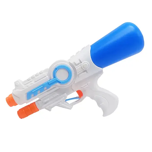 Водяний автомат M 5836 помпа, розмір середній 28 см Біло-Синій