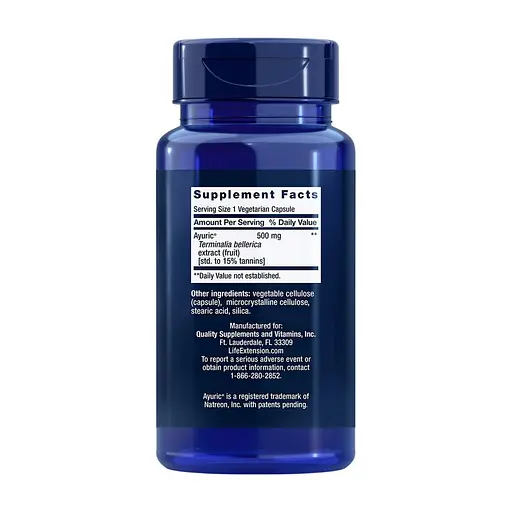 Екстракт бібхітаки Life Extension Uric Acid Control, 60 вегакапсул - фото 2