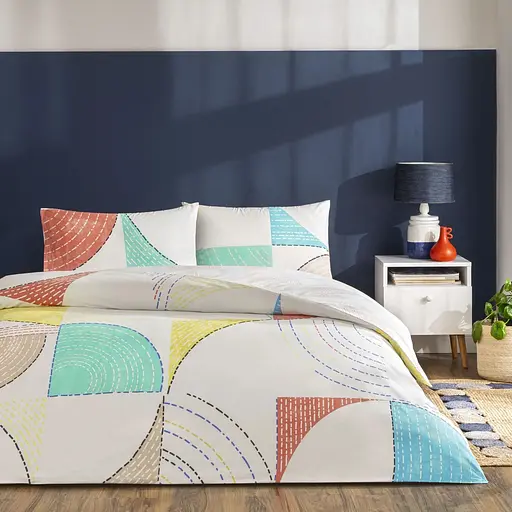 Постільна білизна Luvina Turqoise Ранфорс / простирадло на резинці Tac pbe0051615 - фото 1