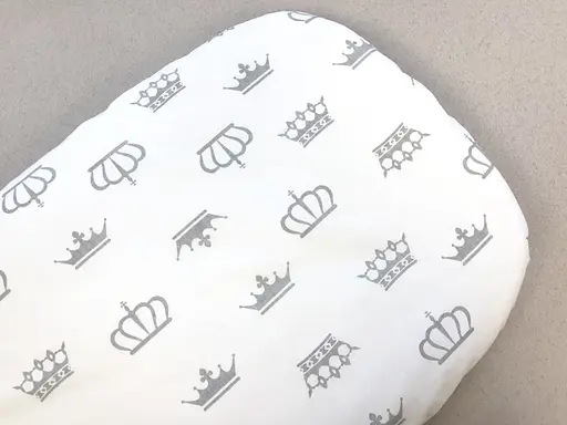 Простынь хлопковая Moontime в коляску "Короны" - фото 2