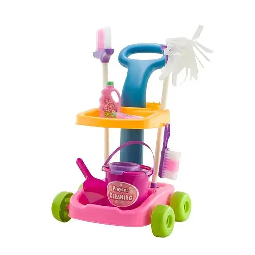 Игровой набор Уборка с тележкой IE327