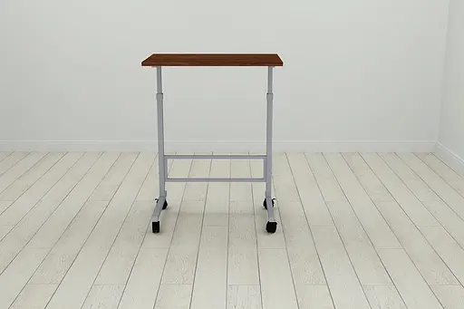 Стол приставной Ferrum-decor Амиго 62x60x40 металл Серый ДСП Венге 16мм (FRD-105397)