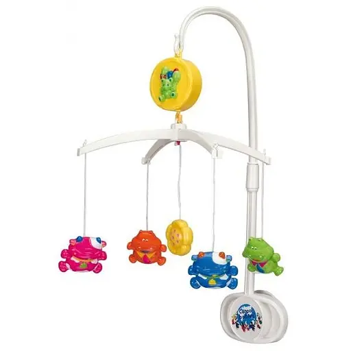 Карусель пластиковая Коровки и гиппопотамы 2/516 - фото 1