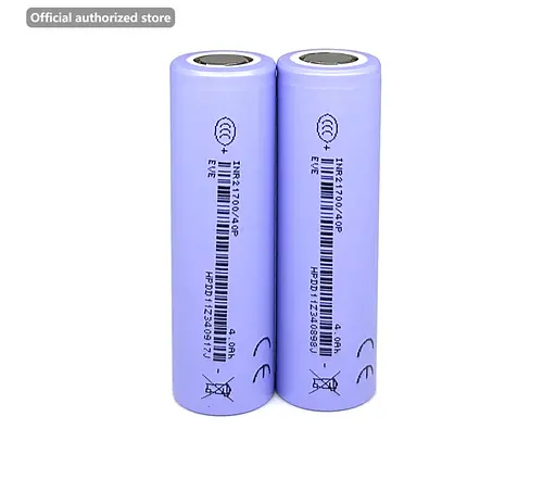 Акумулятор EVE 21700 40P 3.6V 4000mAh 50 (12.5C) - фото 4
