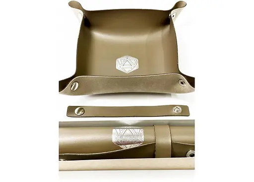 Настольная игра Планета Ігор Лоток для кубиков D20 (коричневый) (Dice tray D20 brown) (pi-dt008) - фото 11