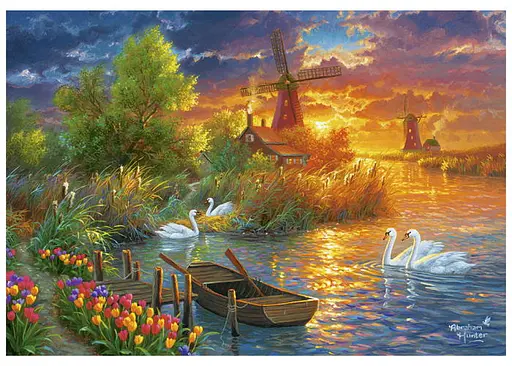 Пазл Castorland Голландська ідилія 1000 ел. (C-104734) - фото 2