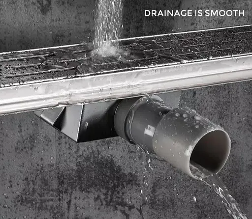 Душевой трап Gappo 70х500 мм, нержавеющая сталь G85007-1 - фото 3