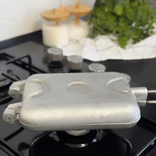 Форма алюмінієва для випікання печива на плиті горішниця "Лісові частування: горішки та грибочки", Ласунка Сірий 86564 - фото 7