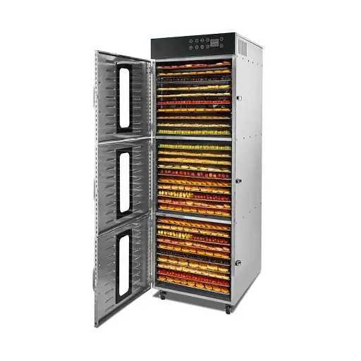 Дегидратор сушилка коммерческий Food Dehydrator LT-95 для овощей фруктов мяса грибов 36 лотков 2400Вт - фото 5