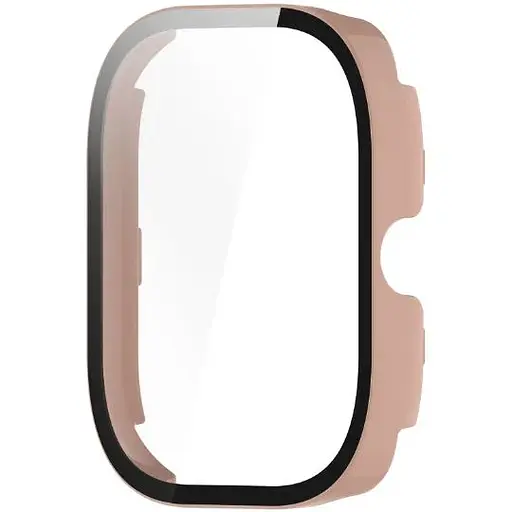 Чохол-накладка DK для Xiaomi Redmi Watch 4 Пластик Gloss Glass Full Cover (pink) - фото 3