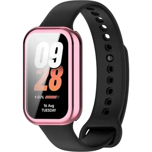Чехол-накладка DK CDK Silicone Face Case для Xiaomi Mi Band 8 Active (017304) (pink rose)