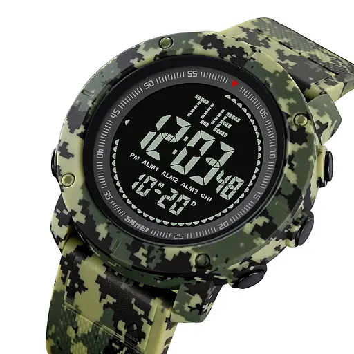 Наручний годинник чоловічий 2095CMGN Camo Green Skmei acs0030294 - фото 3