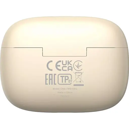 Навушники Canyon TWS headset OnGo TWS-10 ANC+ENC Beige (CNS-TWS10BG) - фото 5