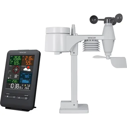 Метеостанция Sencor SWS 9300 (35053971) черная [134773]