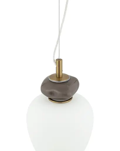 Підвісний світильник, люстра Nowodvorski 11702 Ceramic Vertical LED 1x12W 3000K 950Lm IP20 білий - фото 5