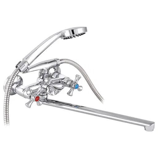 Змішувач для ванни Zerix D5Q 827 ZX0010 Хром - фото 1