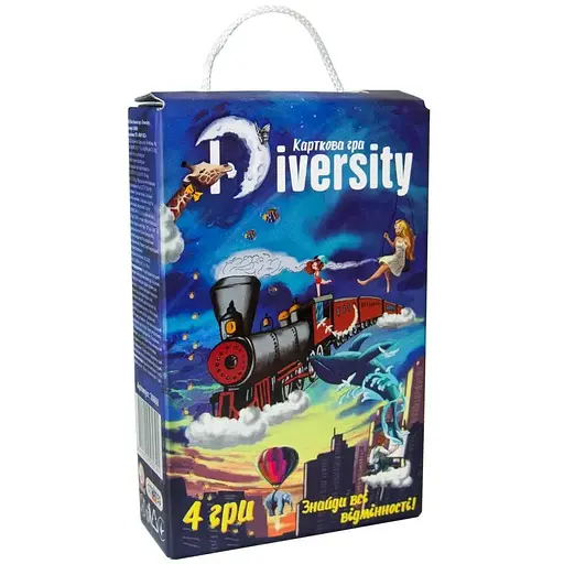 Настольная игра Strateg Diversity на украинском языке (30869)