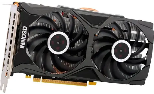 Відеокарта Inno3D GTX 1660Ti Twin X2 6GB (N166T2-06D6-1710VA15) (GDDR6, 192 bit, PCI-E 3.0 x16) Б/в - фото 2