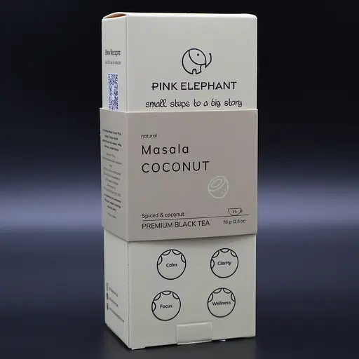 Coconut Masala - кокосовая масала 70 г, Pink Elephant - фото 3