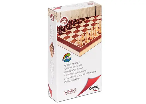 Настольная игра CAYRO Деревянные шахматы (поле 30х30 см) (601)