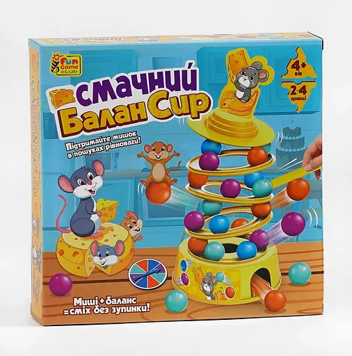 Настольная игра "Вкусный БаланСыр" 37297 4FUN Game Club, в коробке - фото 1