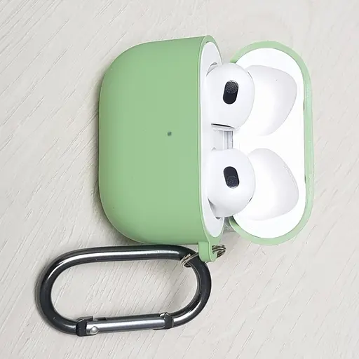 Чехол для Airpods 3 силикон с микрофиброй - фото 14