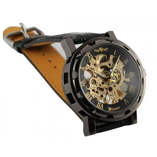 Мужские механические часы Winner Chocolate - фото 4