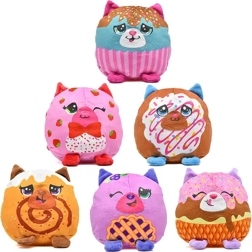 Мягкая игрушка Misfittens Mini W3 Котик в банке в ассортименте - фото 3