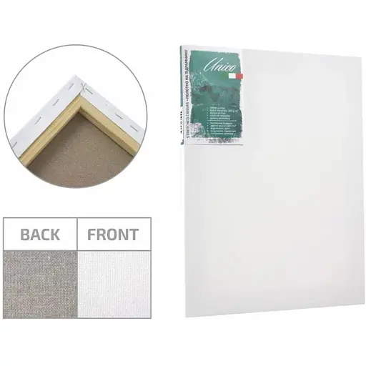 Подрамник Unico 45×55 см модуль №1 мелкое зерно акрил итальянский хлопок