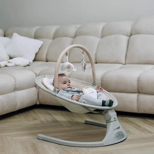 Шезлонг-качалка FreeON Elite beige (84904) - фото 15